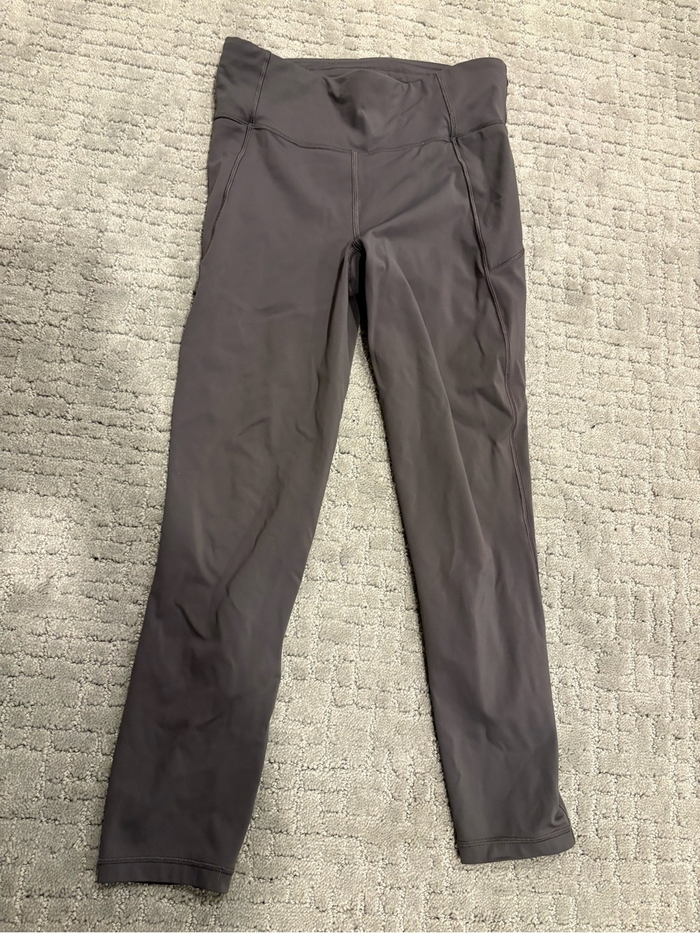 lululemon athletica High-Rise Full-Length Leggings in Charcoal Gray